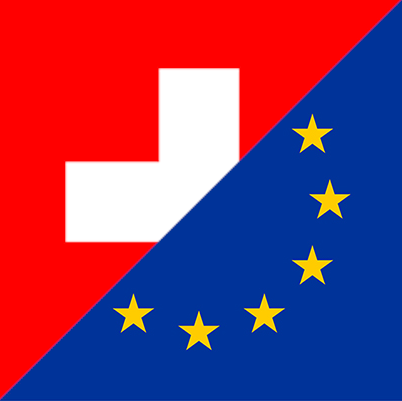 Symbolbild Schweiz und EU